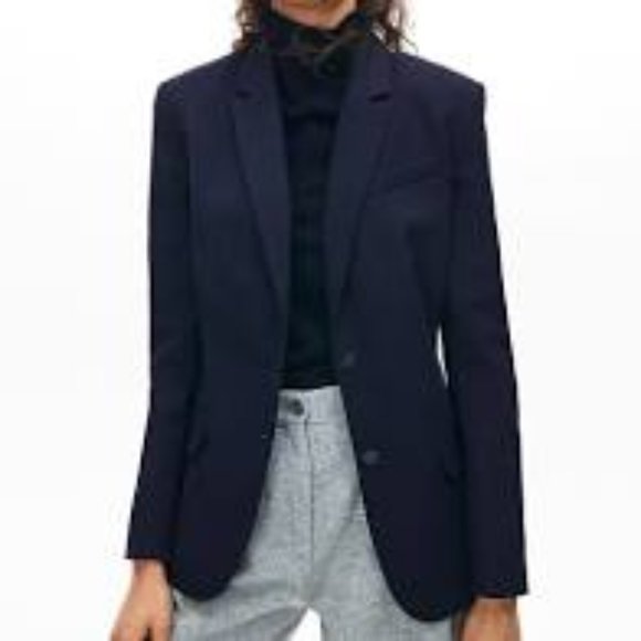 Burberry | Classic Navy 2 Button Blazer